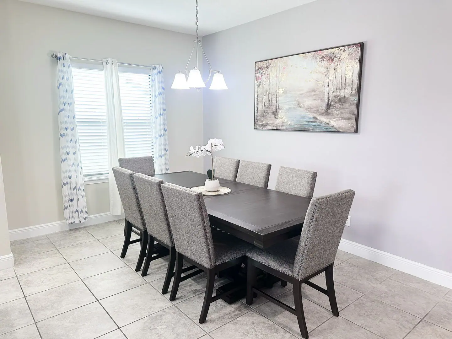 Kitchen and dining area